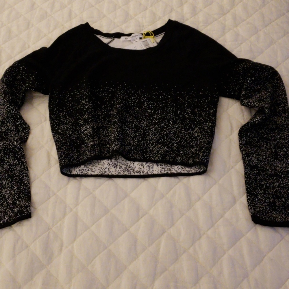 BCBG Crop Sweater